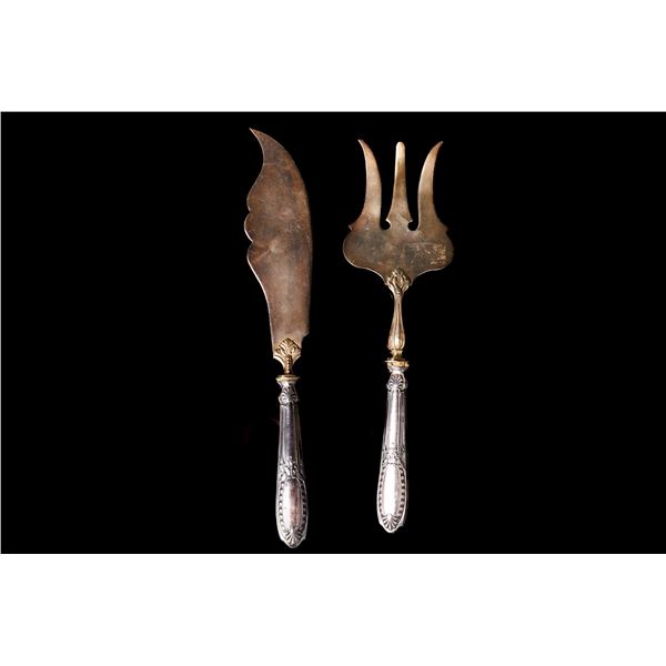 Antique Serving Table Set. France.