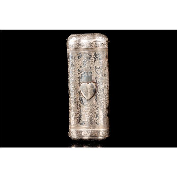 Antique Russian Silver Matchbox.