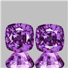 Image 1 : Natural Premium AAA Violet Sapphire Pair {Flawless-VVS}