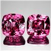 Image 1 : Natural Red Pink Sapphire Pair  {Flawless-VVS}