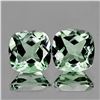 Image 1 : Natural Cushion Green Amethyst Pair [Flawless-VVS]