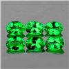 Image 1 : Natural Chrome Green Tsavorite Garnet 6 Pcs - VVS