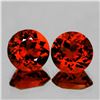 Image 1 : Natyural Intense Mandarin Orange Spessartite Garnet {Flawess-VVS}