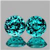 Image 1 : Natural Green Blue Apatite Pair { VS }