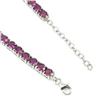 Image 3 : Natural Unheated Round Rhodolite Garnet Bracelet