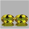 Image 1 : Natural AAA Yellow Beryl 'Heliodor' Pair{Flawless-VVS1}