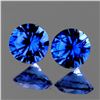 Image 1 : Natural  Intense Blue Sapphire Pair [Flawless-VVS]