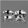 Image 1 : NATURAL BRILLIANT FIRE LUSTER WHITE TOPAZ PAIR - FL