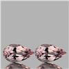 Image 1 : Natural Peach Pink Morganite Pair [Flawless-VVS]