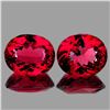 Image 1 : Natural Crimson Red Brazil Topaz Pair  { Flawless-VVS}