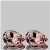 Image 1 : Natural Peach Pink Morganite Pair[Flawless-VVS]