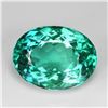 Image 1 : Natural Paraiba Green Blue Apatite 2.37 Cts - Untreated