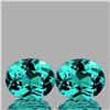 Image 1 : Natural Paraiba Green Blue Apatite Pair {Flawless-VVS}