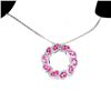 Image 2 : Natural  Pink Topaz  Necklace