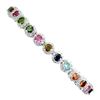 Image 2 : Natural Unheated Round Tourmaline Bracelet