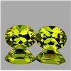 Image 1 : Natural Lemon Yellow Mali Garnet Pair {Flawless-VVS}