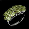 Image 2 : Natural Marquise Peridot Ring