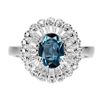 Image 1 : Natural London Blue Topaz Ring