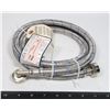 Image 1 : NEW STAINLESS STEEL APPLIANCE HOSE