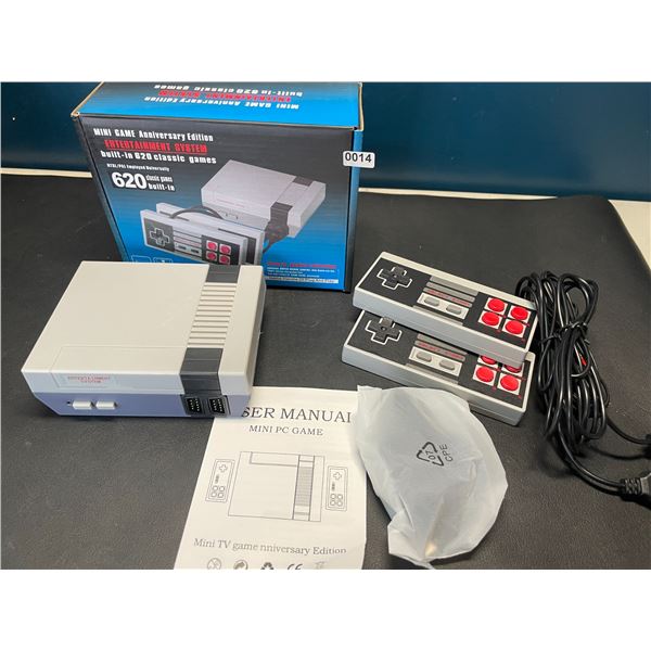 Lot of 1 Mini Game Anniversary Edition Entertainment System - 620 Classic/Retro Video Games Built-In