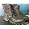 Image 3 : Lot of 1 Pair of Shulook Men's Winter Snow Boots - Size 12 - Waterproof, Non-Slip, & Fur Lined