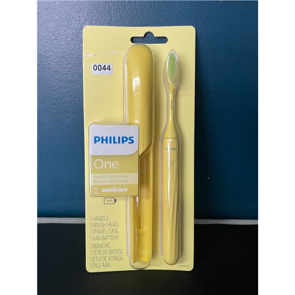 Lot of 1 Philips One by Sonicare - Battery Powered Electric Toothbrush - New Sealed