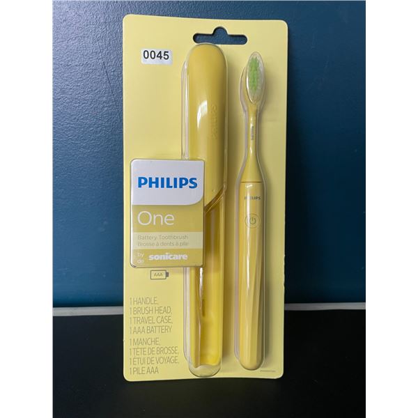 Lot of 1 Philips One by Sonicare - Battery Powered Electric Toothbrush - New Sealed