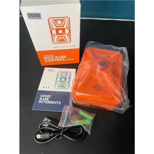 Lot of 1 Ultrasonic Rechargeable Dog Bark Control Device - Works Indoors & Outdoors! Easy To Use