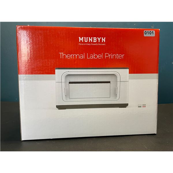 Lot of 1 Munbyn Thermal Label Printer - USB Label/Shipping Label Printer - Brand New!