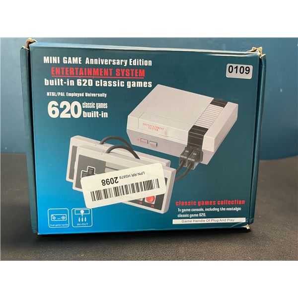 Lot of 1 Mini Game Anniversary Edition Entertainment System - 620 Classic/Retro Video Games Built-In