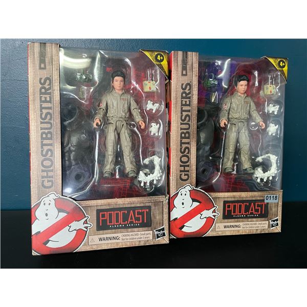 Lot of 2 Ghostbusters Podcast Action Figures