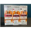 Image 1 : Lot of 3 Loreal Paris Revitalift Derm Intensives 12% Pure Vitamin C Skincare Serums