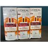 Image 1 : Lot of 3 Loreal Paris Revitalift Derm Intensives 12% Pure Vitamin C Skincare Serums