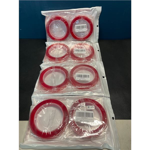 Lot of 4 Multi-Packs of Double Sided Tape