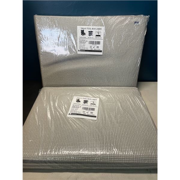 Lot of 2 Packs of 24-inch Tool Box Liner (82 x 24inch)
