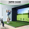 Image 2 : Lot of 1 Aikeec Golf Simulator Impact Screen Display Projector Screen for Golf Training