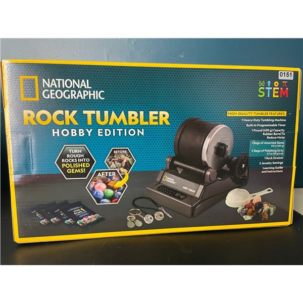 Lot of 1 National Geographic Rock Tumbler Kit - Hobby Edition - BRAND NEW!