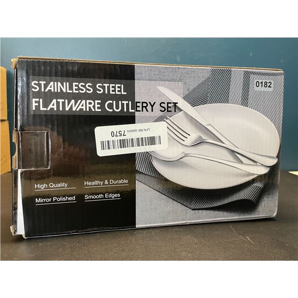 Lot of 1 Stainless Steel Flatware Kitchen Cutlery Set