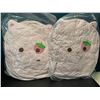 Image 3 : Lot of 2 Large Pink Cat "Squishmallow" Inspired Squishy Pillow Plushies - 14 inch