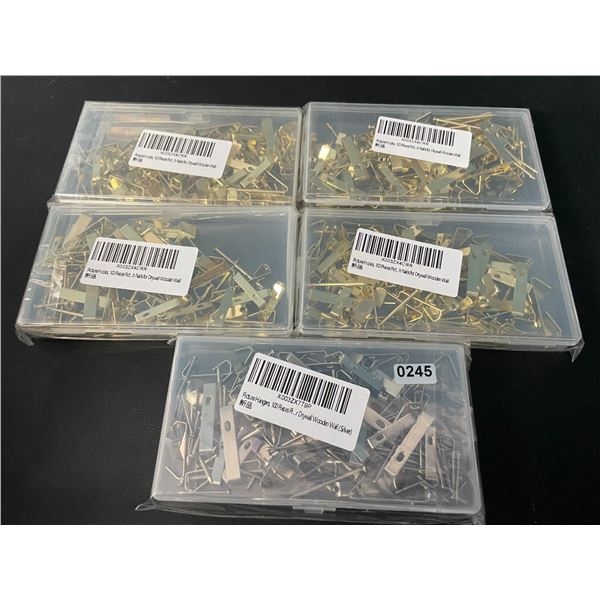 Lot of 5 Picture Hook Hanging Kits