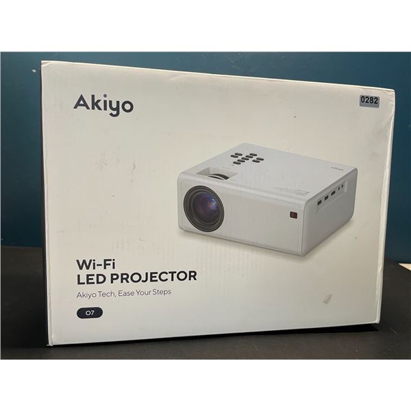 Lot of 1 Akiyo O7 WiFi LED Projector