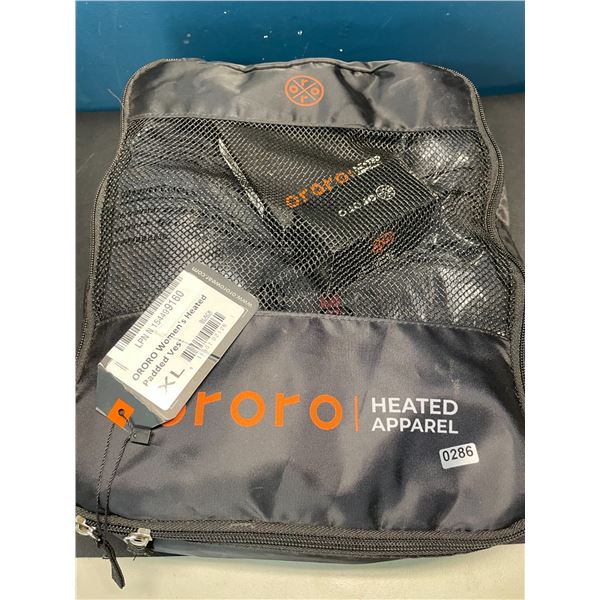 Lot of 1 Ororo Heated Padded Vest w/ Powerbank - Size XL - NEW WITH TAGS!