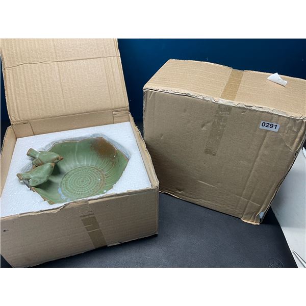 Lot of 2 Bird Baths for Gardens