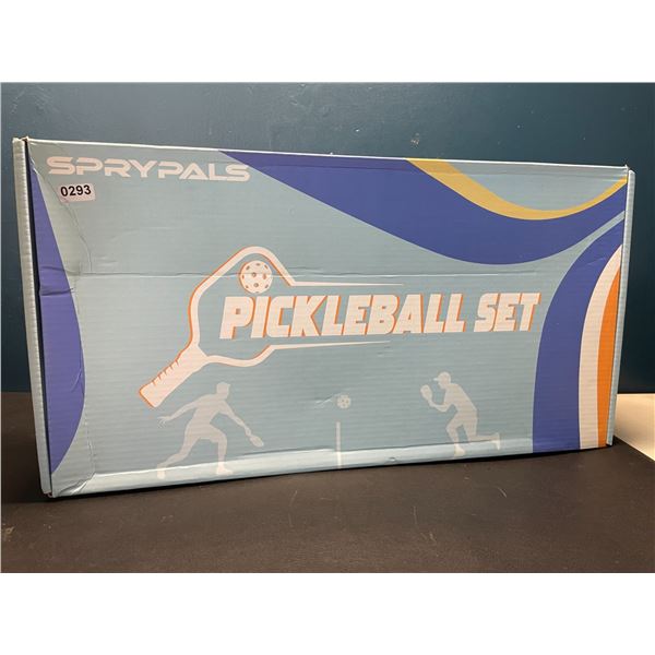 Lot of 1 Sprypals Pickleball Paddle Set - Brand New!