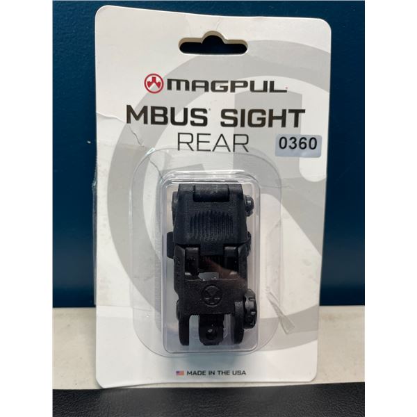 Lot of 1 Magpul MBUS Rear Sight for Firearms