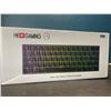 Image 1 : Lot of 1 HK Gaming GK61 Illuminated Optical Gaming Keyboard - Brand New!