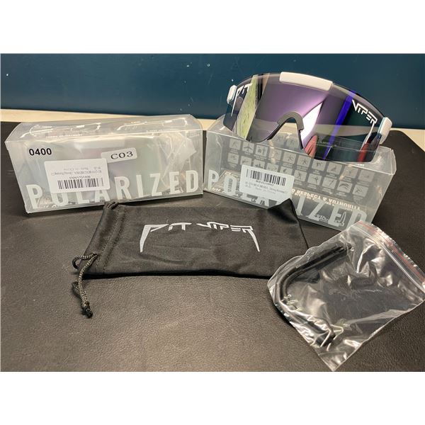 Lot of 2 Pit Viper Polarized Sunglasses