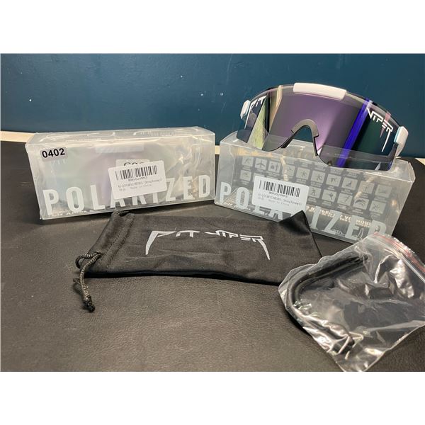 Lot of 2 Pit Viper Polarized Sunglasses