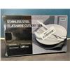 Image 1 : Lot of 1 Stainless Steel Flatware Kitchen Cutlery Set - 48 PCS