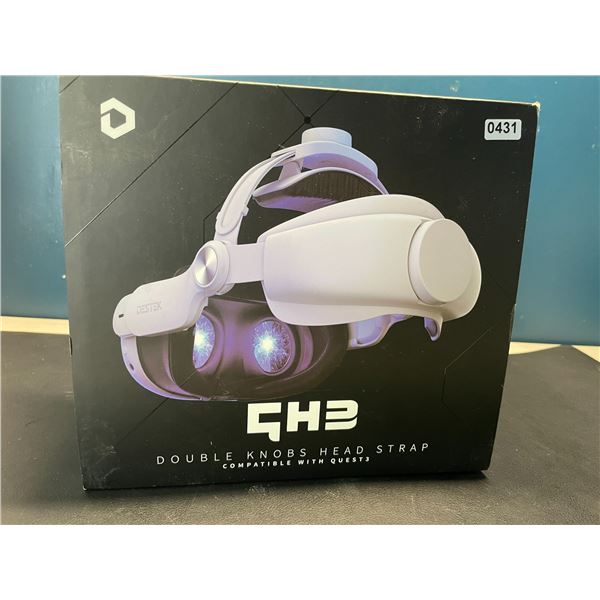 Lot of 1 Double Knob Head Strap for Quest 3 VR Headset